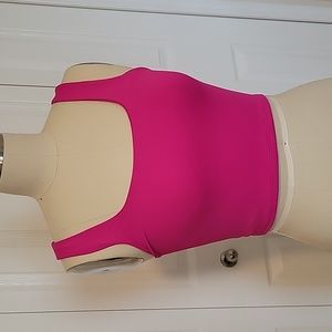 Pink Express Crop Top